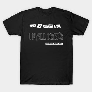 Black Intelligence T-Shirt